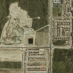 Sierra Heights California High Resolution Satellite Map