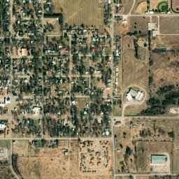 Waurika map(satellite map)