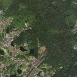 Mitoyo Shi map(satellite map)