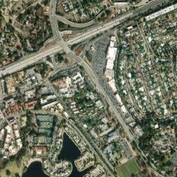 Calabasas map(satellite map)