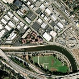 Sepulveda California High Resolution Satellite Map