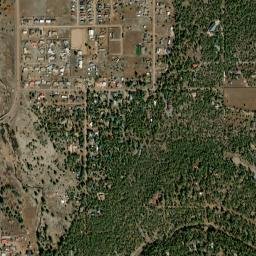 Lakeside Arizona High Resolution Satellite Map