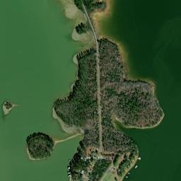 Aubrey Isle Alabama High Resolution Satellite Map