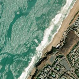 Satellite view of Plage Des Nations