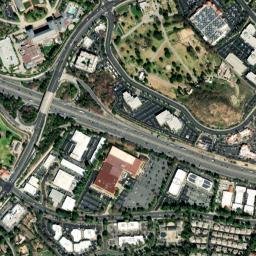 Westlake Village map(satellite map)