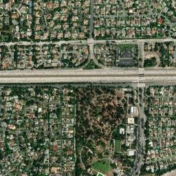 Santa Anita California High Resolution Satellite Map
