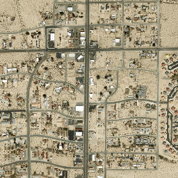 The Plaza California High Resolution Satellite Map