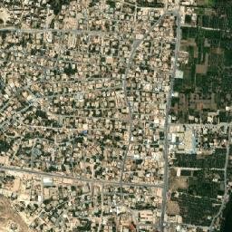 Ḩadīthah map(satellite map)