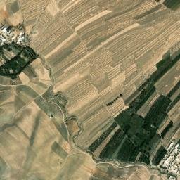 Qeshlaq Baba Rostam map(satellite map)