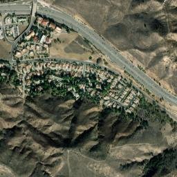 Agoura map(satellite map)