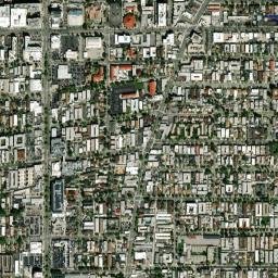 Glendale map(satellite map)