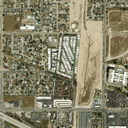 West Highlands California High Resolution Satellite Map