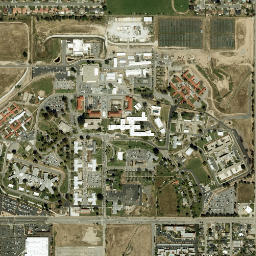 Patton California High Resolution Satellite Map