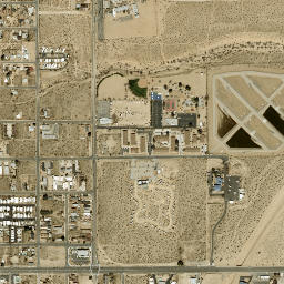 Joshua Tree California High Resolution Satellite Map