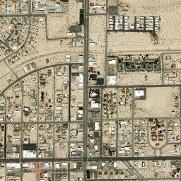 Twentynine Palms map(satellite map)