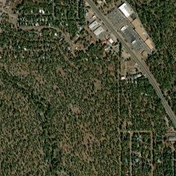 Pinetop-Lakeside map(satellite map)