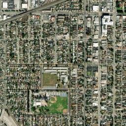 Azusa map(satellite map)