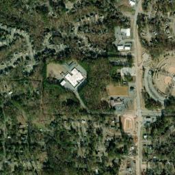 Satellite view of Towne Lake Hills Golf Club