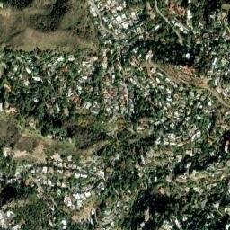 7444 Mulholland Dr, Los Angeles, CA 90046, USA High Resolution Satellite Map