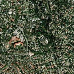 Oak Knoll California High Resolution Satellite Map