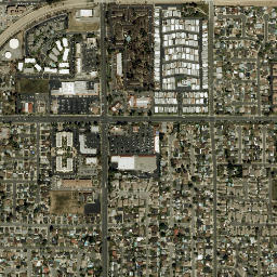 Alta Loma California High Resolution Satellite Map