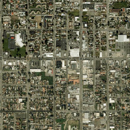 1394-1398 North E Street, San Bernardino High Resolution Satellite Map