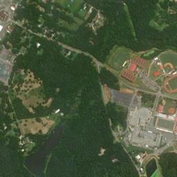 Danielsville map(satellite map)