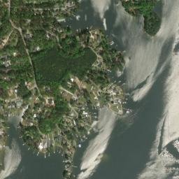 Lake Murray of Richland map(satellite map)