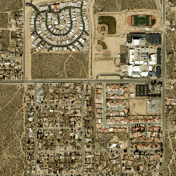 Yucca Valley map(satellite map)