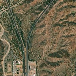 Rye Arizona High Resolution Satellite Map