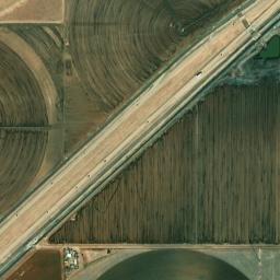 Marshall Formby Memorial Highway, Hale Center High Resolution Satellite Map