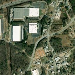 Braselton map(satellite map)