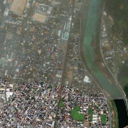 Ogōri-shimogō map(satellite map)