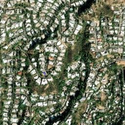 Trousdale Estates California High Resolution Satellite Map