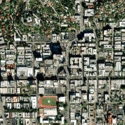 6915 Hollywood Boulevard, Los Angeles, CA High Resolution Satellite Map