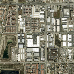 College Heights California High Resolution Satellite Map
