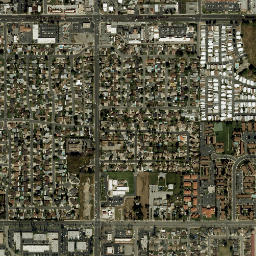 Rancho Cucamonga map(satellite map)