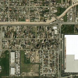 Cottage Gardens California High Resolution Satellite Map