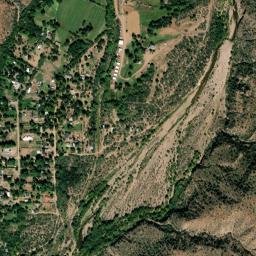 Gisela Arizona High Resolution Satellite Map