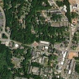 Woodstock map(satellite map)