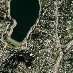 Edendale California High Resolution Satellite Map