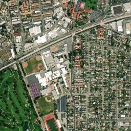 San Gabriel map(satellite map)