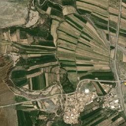 Mahdaviyeh map(satellite map)