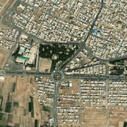 Nushabad map(satellite map)