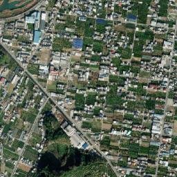 Arida Shi map(satellite map)