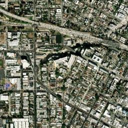 281-299 Silver Lake Blvd, Los Angeles, CA High Resolution Satellite Map