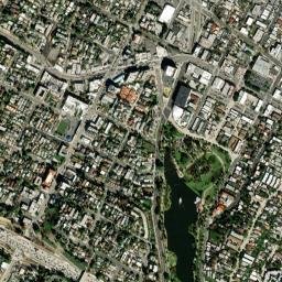 Echo Park map(satellite map)