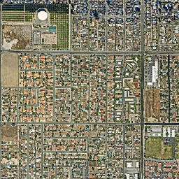 Sunkist California High Resolution Satellite Map