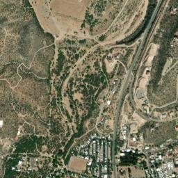 Black Canyon City map(satellite map)