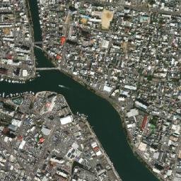 Tokushima map(satellite map)